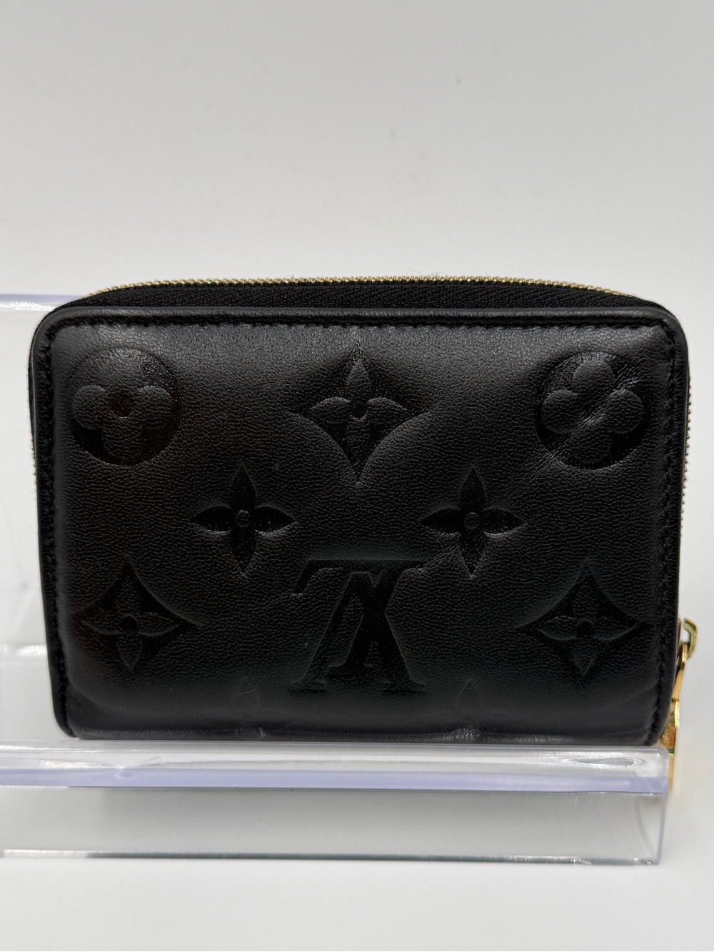 🖤LV Lou Coussin Empreinte Zippy Wallet w/Box Dust Bag & Entrupy COA - Picture 3 of 16